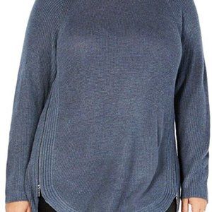 INC Waffle-Knit Side-Zip Tunic Plus Size 2x